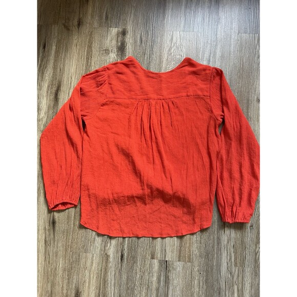 Free People Wrap Top Size Large Red Color - Picture 3 of 7